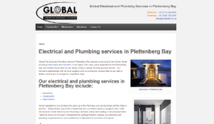 Global Electrical and Plumbing Services Plettenberg Bay